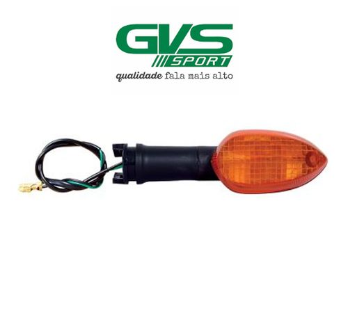 Pisca Factor 125 Fazer 150 Diant Direi ou Tras Esq Laranja