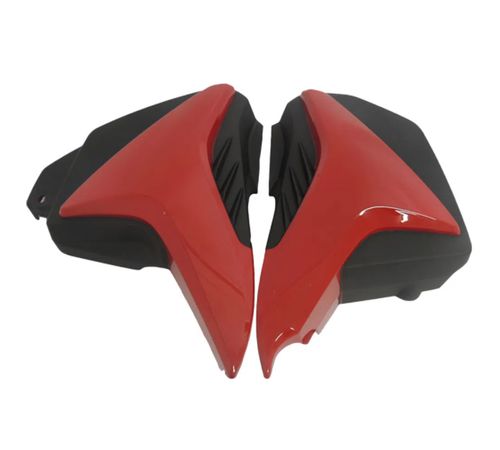 Tampa Lateral Titan Fan 125 Vermelho 2011 a 2013 - Sportive