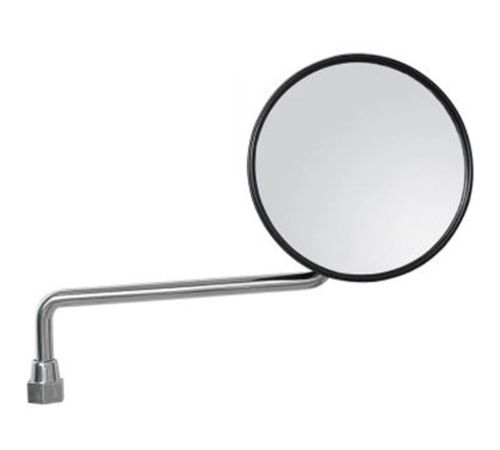 Espelho Retrovisor Modelo DT 200 Cromado Lado Direito Lente Convexa
