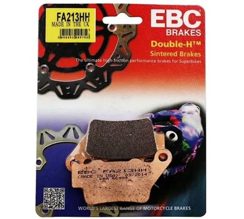 Pastilha Freio Traseiro MT03 XT600 CB 500 F800 FA213HH EBC