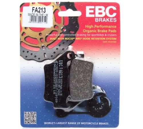 Pastilha Freio Traseiro MT03 XT600 CB 500 F800 FA213HH EBC