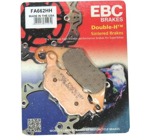 Pastilha Freio Traseiro MT03 YZF R3 2016 a 2021 FA662HH EBC