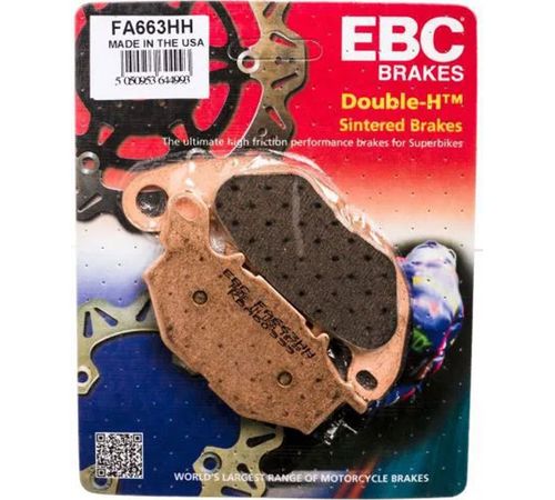Pastilha Freio Dianteiro MT03 YZF R3 2016-2021 FA663HH EBC