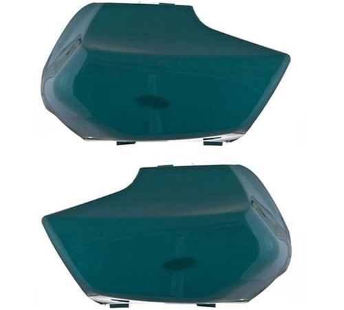 Protetor Capa Garfo Biz 100 2001 Verde Marajó Metálico