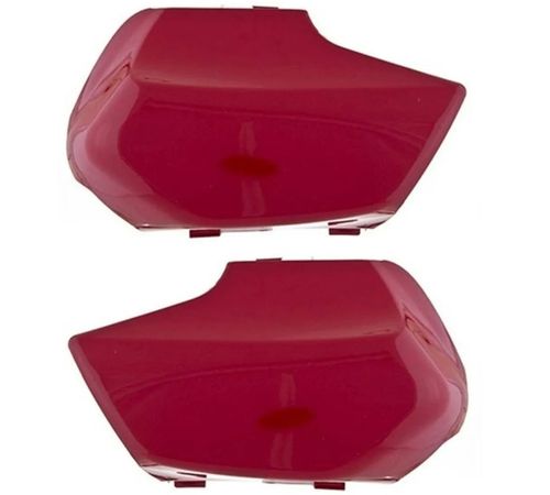Protetor Capa Garfo Biz 100 2002 a 2003 Vermelho Sapucaí