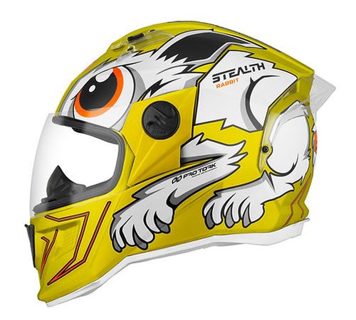 Capacete Pro Tork Stealth Rabbit Amarelo