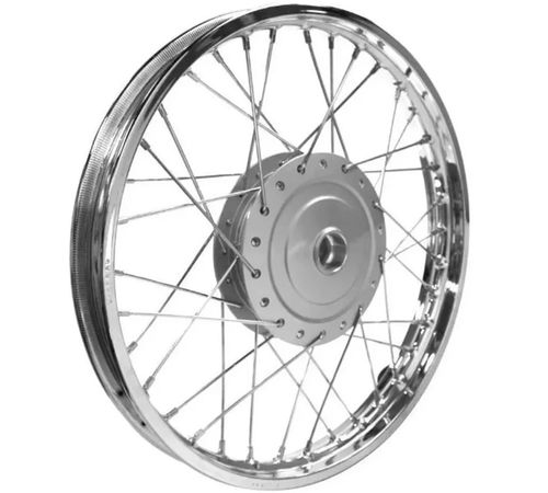Roda Dianteira Ferro Ybr 125 2000 Até 2008 Freio Lona