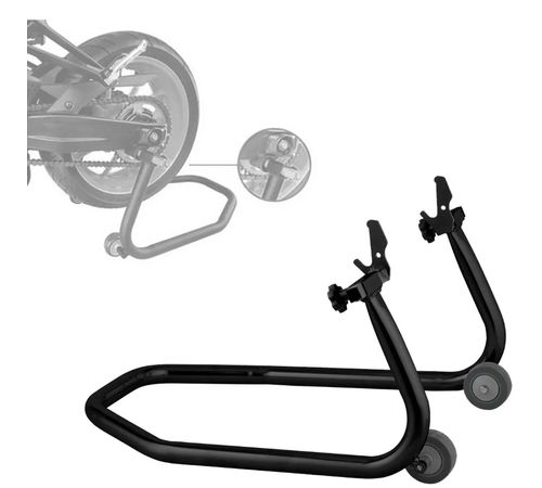 Cavalete Eleva Moto Slider Preto Fosco Universal - Coyote