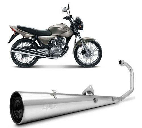 Escapamento Titan 150 Esd 2005 A 2008 Modelo Original - Tork
