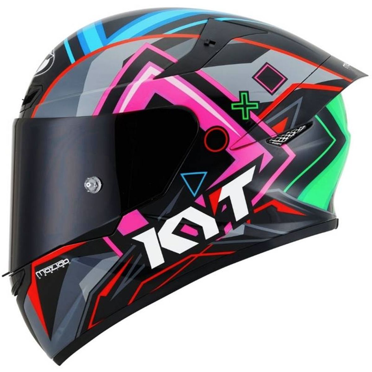 Capacete KYT TT Course Ratthapark Play MOTO BR