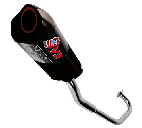 Escapamento Fazer 250 2004-2009 V3 Alumínio Preto - Pro Tork