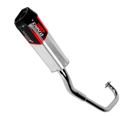 Escapamento Titan 150 ESD 2005-2008 Devil - Pro Tork