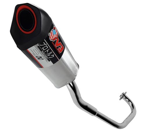 Escapamento Titan Fan 125 KS 2009-2014 V3 Alumínio Tork