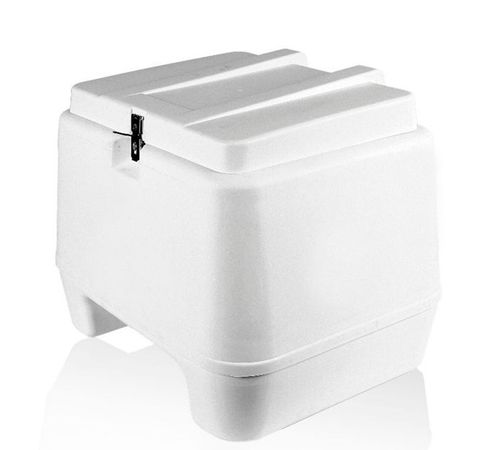 Baú Bauleto Moto Motoboy 80 Litros Branco - Pro Tork