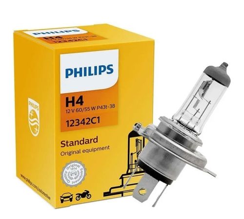 Lâmpada Philips Farol Biodo H4 60x55W XRE CB 300 Fazer 250