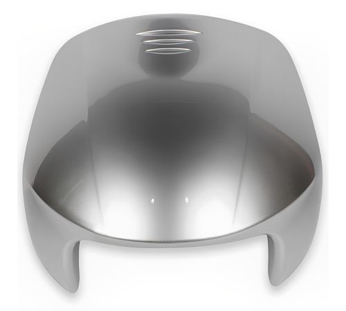Bico Frontal Biz 100+ 2005 Prata Force Metálico - Pro Tork