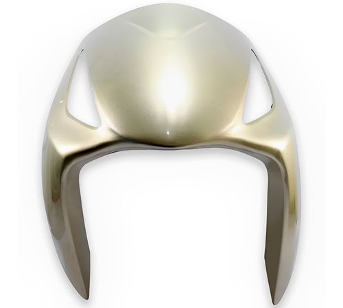 Bico Frontal Biz 125 2010 Bege Cítrico Metálico - Pro Tork