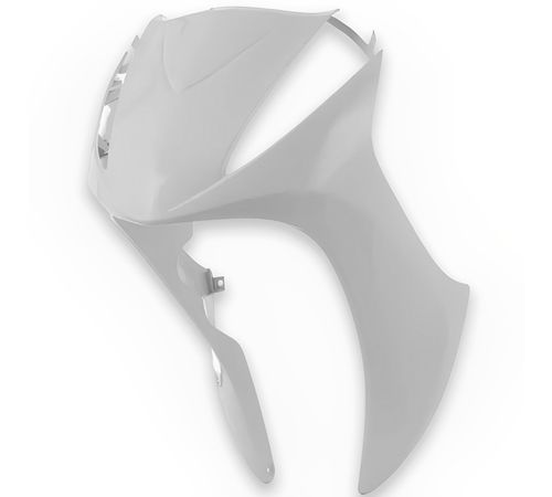 Bico Frontal Biz 125+ EX 2016 Branco Andes Perolizado Tork