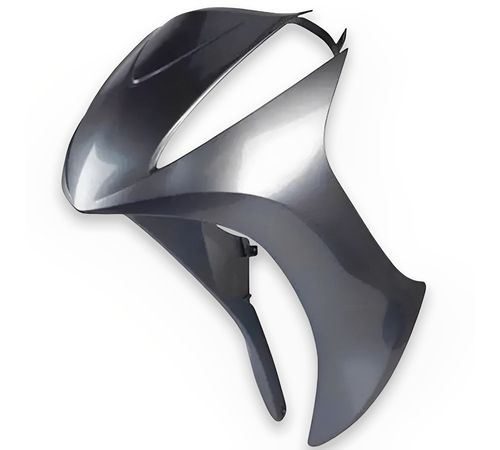 Bico Frontal Biz 125 2015 Prata Jappy Metálico - Pro Tork