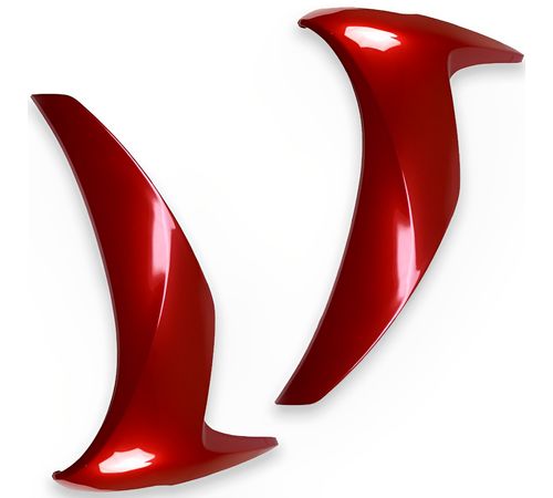 Bico Frontal Lateral Biz 125 Biz 110 2019 Até 2021 Vermelho