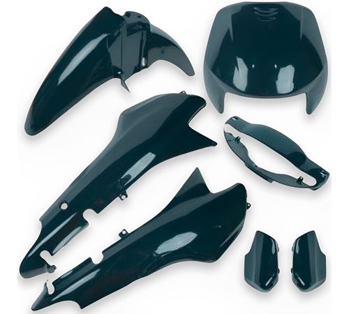 Kit Carenagem Completo Biz 100 2005 Verde Castelhano Pérola