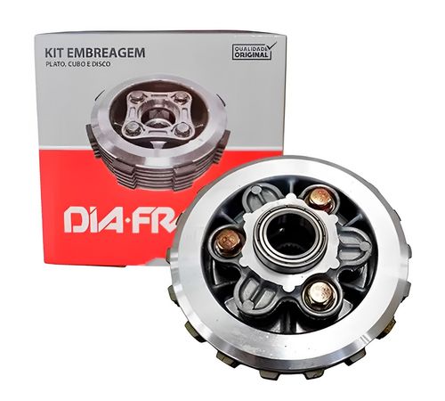 Embreagem Completa Biz 125 2005 Até 2022 - Diafrag