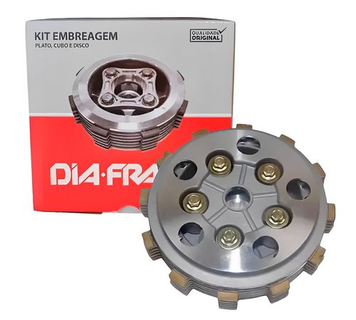 Embreagem Completa YES 125 Intruder 125 - Diafrag