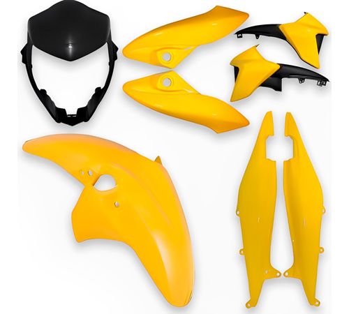 Kit Carenagem Completo CB 300 2013 Amarelo Topázio