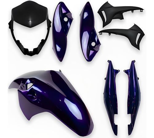 Kit Carenagem Completo CB 300 2011 Azul Metálico