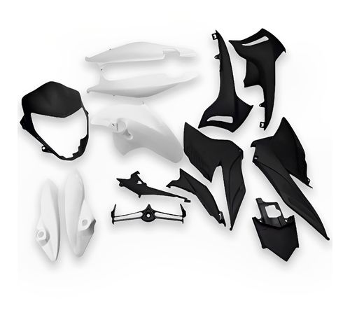 Kit Carenagem Completo CB 300 2012 Branco