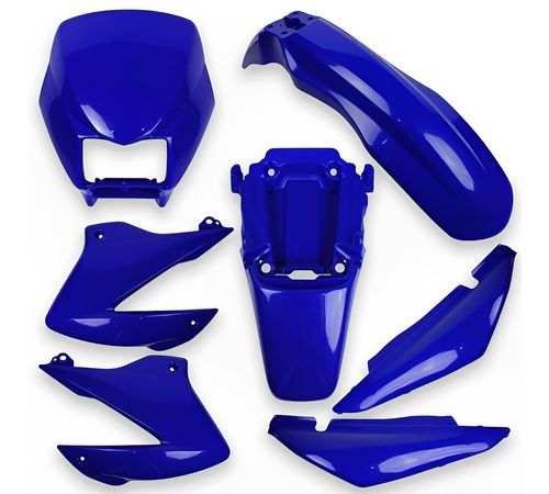 Kit Carenagem Completo NXR 150 Bros 2005 A 2006 Azul Buriti