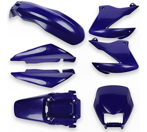 Kit Carenagem Completo NXR 150 Bros 2003 A 2004 Azul Penedo