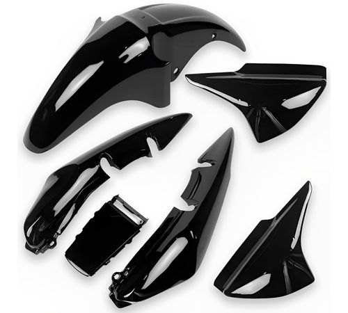 Kit Carenagem Completo Titan 150 2004 Até 2008 Preto