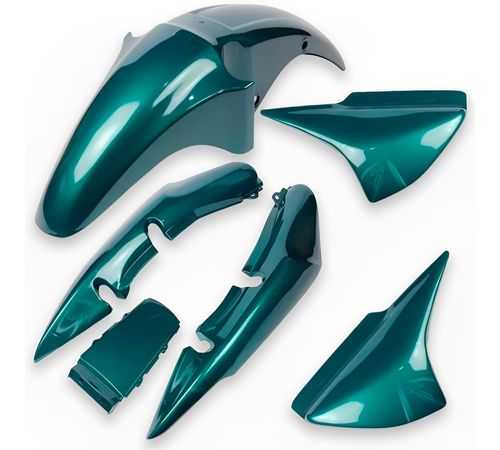 Kit Carenagem Completo Titan 150 2005 Verde Boituva