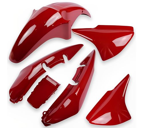 Kit Carenagem Titan 150 2004 Até 2005 Vermelho Caruaru