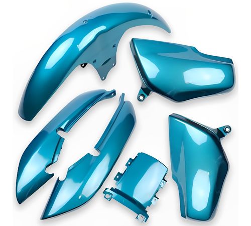 Kit Carenagem Titan 125 1999 Modelo 2000 Verde Riviera