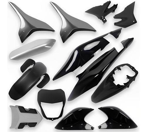 Kit Carenagem Completo XRE 300 2012 Azul Cruzeiro Pérola