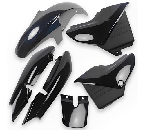 Kit Carenagem Completo YBR 125 2000 Até 2001 Verde