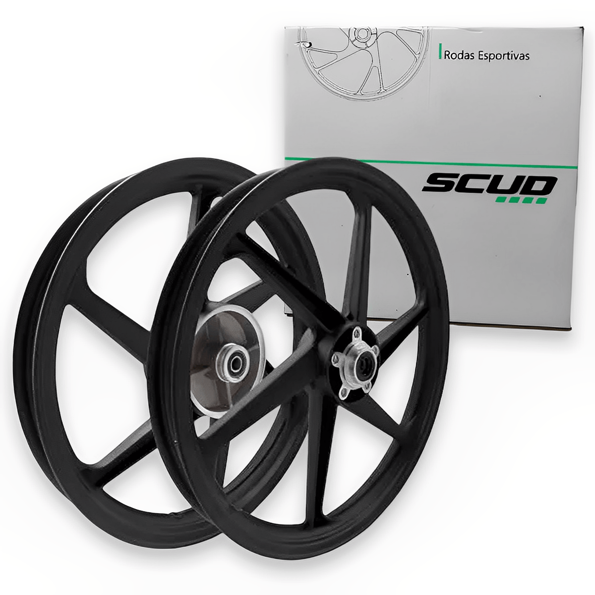 Roda Liga Titan 150 14-15 Titan 160 16-17 ESD 6P Preta