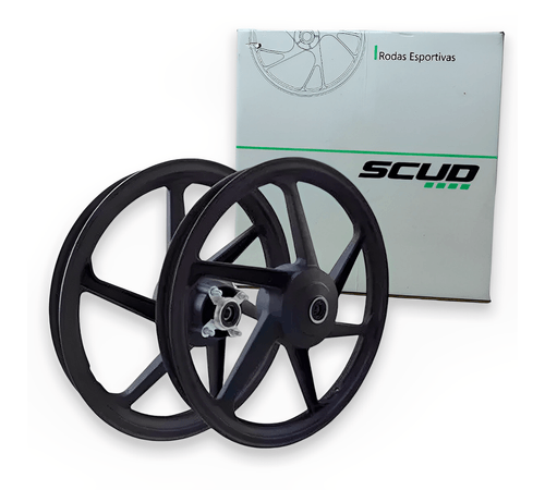Roda Liga Factor 125 ED Factor 150 Fazer 150 Disco Preta 6P