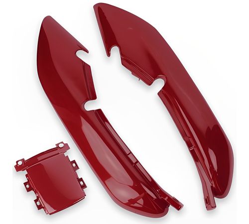 Rabeta Completa Titan 125 1995 Até 1997 Vermelho - Pro Tork