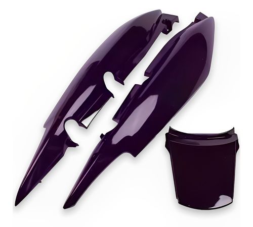 Rabeta Completa Titan 150 2012 Roxo Metálico - Pro Tork