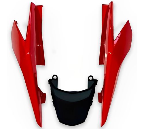 Rabeta Lateral Titan 160 Ex 2016 A 2018 Vermelho Marrakesh