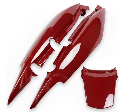 Rabeta Completa Fan 125 2010 Vermelho Guarau - Pro Tork