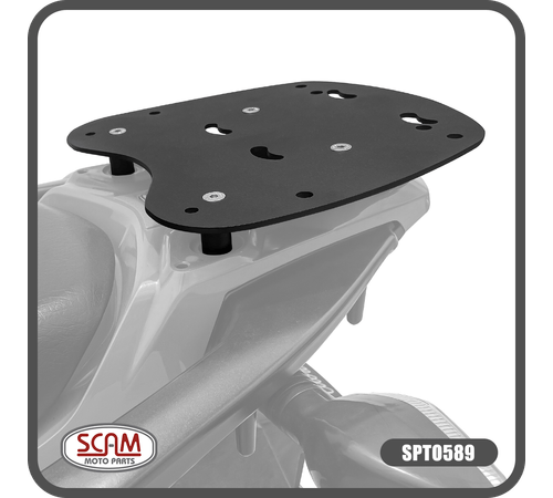 Bagageiro Suporte Bros 150 160 2015 Em Diante Preto - Scam