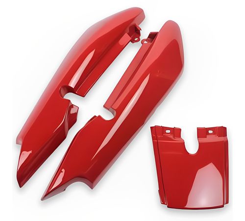 Rabeta Completa YBR 125 2001 Vermelho - Pro Tork