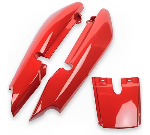 Rabeta Completa YBR 125 2002 Vermelho - Pro Tork