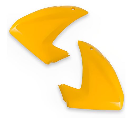 Aba Tanque Fan 125 2014 Até 2015 Amarelo Topázio - Pro Tork