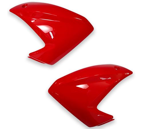 Aba Tanque Fan 125 2014 Até 2015 Vermelho Maceió - Pro Tork