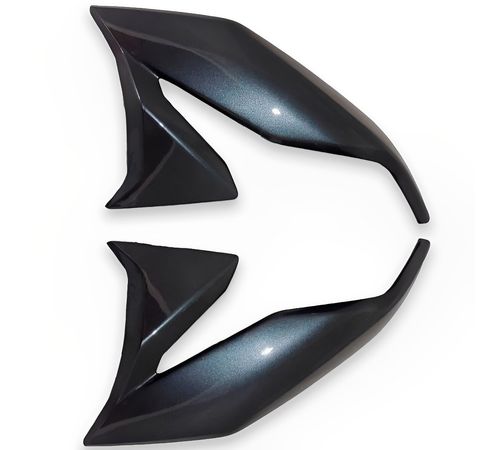 Aba Tanque Titan 160 Ex 2022 Cinza Metálico - Sportive